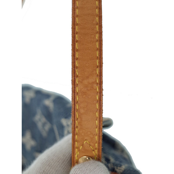 Louis Vuitton Monogram Denim Mini Pleaty Blue - Picture 8 of 8